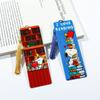 Marcador de página de caricatura de Snoopy Lindo marcador de página de Snoopy leyendo Marcador de página colgante de acrílico con borla de cachorro
