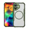 Funda para Teléfono Apple iPhone 17 Aplicable Transfronteriza, Funda Magnética para Teléfono Apple 17 de Fibra de Carbono Translúcida