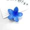 Novedad Pinza de Flor de Huevo Pinza de Pelo de Flor de Colores Retro Europea y Americana Pinza Lateral para Cabello de Mujer Pinza de Tiburón para Media Cabeza