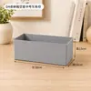 Série de caixas organizadoras para roupas e roupas íntimas, tecido não tecido, caixas organizadoras de vários tamanhos, recipientes de armazenamento para guarda-roupa de quarto