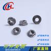 Acessórios de hardware de porca de flange anti-floral anti-flangeado porca de aço carbono DIN6923 fixação de porca hexagonal anti-afrouxamento