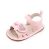 Nuevas sandalias de suela blanda para bebés y niños pequeños para niños y niñas zapatos para primeros pasos primavera y otoño sandalias de verano 0-1 años 2570