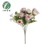 Ramo Artificial de Rosas Diamante de Primavera, Flores Decorativas para Muebles y Vestíbulos de Hotel, Accesorios de Fotografía Accesorios de Flor de Rosa