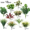 TEMU Amazon simulação de planta verde falsa simulação de planta verde grama persa planta verde material de parede decoração simulação planta