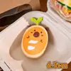 Pingente de Boneca de Pão de Legumes Desenho Animado Fofo Pingente de Boneca de Pelúcia Brinquedo Divertido de Comida Pingente de Mochila Pingente de Mochila Escolar