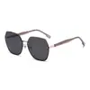 Babosha Gafas de Sol Cuadradas Elegantes para Mujer Sin Marco con Borde Cortado de Moda Gafas de Sol para Viaje Protección Solar Gafas de Sol Adelgazantes