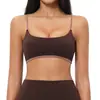 Sutiã de Yoga Cross-Border Color-Blocking com Toque Nu e Alças Ajustáveis, Lindo Design nas Costas, Roupa Íntima para Esportes ao Ar Livre e Fitness Feminino 6116