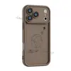 La funda para teléfono más vendida de TEMU con ruta de la Tierra pintada a mano, funda de silicona mate para iPhone 17, funda protectora creativa para Apple 16