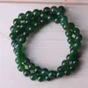 Calcedônia verde contas soltas DIY joias acessórios contas jade verde calcedônia contas redondas produtos semiacabados atacado