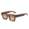 Gafas de Sol Cuadradas de Montura Gruesa Retro Simples Gafas de Sol Personalizadas de Moda Forma Cóncava para Foto Gafas de Sol para Mujer
