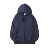 Nueva sudadera con capucha de felpa 100% algodón, tamaño extragrande para hombre, streetwear casual y versátil, corte holgado, personalizable