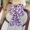 2026 Nuevos Accesorios para Coche Piel de Conejo Estampado de Leopardo Cinta Reposacabezas y Soporte Lumbar Reposacabezas y Soporte Lumbar Verdes