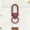 Hebilla de puerta de pintura, hebilla de aleación de zinc para perro, hebilla de langosta, cadena de equipaje, llavero, hebilla superior, accesorios de joyería de bricolaje