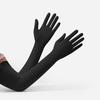 Manga de Protección Solar para Mujer Verano Manga de Hielo Protección para Brazos Manga de Seda de Hielo Guantes de Dedos Completos Manga Fina Resistente a los Rayos UV para Conducir Hombres