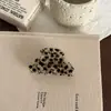 Presilha de cabelo de acetato de alta qualidade, estilo francês, para mulheres, apresentando um design vintage e elegante, um grande grampo tubarão para pentear o cabelo na parte de trás da cabeça