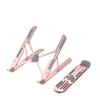 Suporte para Laptop Tablet Celular Suporte de Suporte para Computador Radiador de Mesa Suporte Dobrável Elevado para Celular