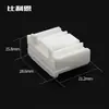 1318853-1 24P Conector Automotriz Doméstico Arnés de Cables Conector Serie 0.7 Blanco 24 Agujeros Pin Curvo