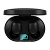 Fones de Ouvido Bluetooth Modelo Novo E6S Transfronteiriços com Bateria de Ultra Longa Duração, Display Digital, Cancelamento de Ruído In-Ear, Sem Fio, Fones de Ouvido de Alta Capacidade