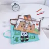 2025 Novo Produto Capivara Bolsa de Documentos de Camada Dupla Bolsa de Documentos Panda Bolsa de Armazenamento de Grande Capacidade