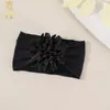 Accesorios para el Cabello Transfronterizos Europeos y Americanos para Niños Flor Jacquard para Bebé Diadema Ancha Suave para Bebés y Niños Pequeños Protección de la Fontanela Gorro