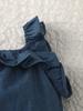 Mono vaquero nuevo para bebé, traje corto de escalada, verano, algodón, tirantes para niños y niñas, mono para bebé, bolsa de pedos