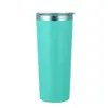 Comércio exterior 22oz camada dupla vácuo copo de carro 22oz copo bully de gelo novo 304 aço inoxidável copo térmico de carro presente