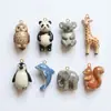 El Más Vendido de Amazon Mundo Animal Colgante de Panda Koala Pingüino Collar DIY Sellado al Vacío Color Dorado 18K Conservación del Color