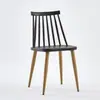 Cadeira Estilo Nórdico Moderna Simples Preguiçosa Doméstica Plástico Encosto Banqueta Casual Mesa e Cadeira ins Popular na Internet Cadeira Windsor
