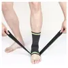 Correas Deportivas Envueltas Alrededor de Tobilleras, Tobilleras Fijas de Compresión Elástica Cuadrilátera, Correas y Tobilleras Unisex