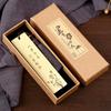 Metal latão bookmark personalização gravura antiga bookmark régua bookmark professor e aluno presente comemorativo cobre bookmark personalização