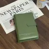Venta al por mayor en stock de cuadernos de hojas sueltas tamaño A6, blocs de notas, cuadernos de tarjetas perforadas, cuadernos de hojas sueltas, cuadernos simples con encuadernación de cuero con impresión de logotipo