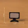 Muebles de madera en miniatura para crear paisajes en miniatura, piezas decorativas pequeñas para escritorios y accesorios de bricolaje para casas de muñecas