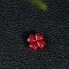 Acessórios de Cinábrio Cru Trevo de Quatro Folhas Flor de Cinco Pétalas Alto Teor Ano Zodiacal Dourado Púrpura Acessórios de Areia Vermelha Imperial Atacado Dropshipping