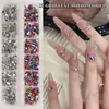 Accesorios para Uñas Mini Pedrería Pequeña Ultra Pequeña Acrílica Irregular con Parte Trasera Plana Pedrería Tendencia Celebridad de Internet Decoración de Uñas Pedrería