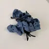 Diadema Retro de Lunares con Lazo y Dientes para Otoño Temprano, Diadema Antideslizante para Lavado de Cara, Pinza de Tiburón Versátil Coreana para el Cabello, Accesorio para el Cabello