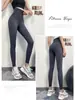 Pantalones Barbie que ciñen la cintura, pantalones que levantan los glúteos y adelgazan el abdomen, pantalones largos de primera capa para mujer, pantalones de yoga, deportivos, con botones, ajustables, pantalones largos de alta elasticidad, otoño e invierno