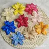 Flor de Lirio Simulada para Peine Diámetro de la Cabeza 13 cm Flor para Pasador Tocado de Flor Pared de Flores para Boda Flor para Zapato DIY Fabricante Venta al por Mayor