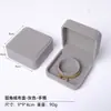 Ventas Directas de Fábrica Caja de Joyería de Terciopelo con Esquinas Redondeadas Caja para Pulsera de Cadena Larga y Anillo Caja de Joyería Caja de Empaque para Joyería de Perlas y Collares