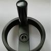Volante de Aleación de Aluminio con Borde Hueco, Plegable con Asa, Máquina Circular de Doble Radio Accionada Manualmente para Máquinas Herramienta