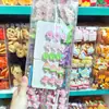 Brilla en la Oscuridad Transparente de Moda Flor de Cerezo Fruta Paleta Pinzas para el Cabello de Niña Pinza Lateral para Flequillo Pinza de Pelo Venta al por Mayor