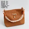 Adesivo de patch DIY bolsa coreana nicho cor de doce temperamento bolsa de mão para menina bolsa de mão feminina de alta qualidade