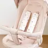 Toalla Salivadera para Reposabrazos de Cochecito Absorbente y Transpirable Juego de Tres Piezas Protector de Reposabrazos para Cochecito de Bebé Cubierta Antivoracidad para Reposabrazos