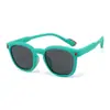 2026 Gafas de Sol de Moda Tendencia Marco Cuadrado Silicona Protector Solar Protección UV Tpee Polarizadas Gafas de Sol para Niños Kr619