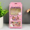 Set de Uñas Vestibles de Dibujos Animados Set de Pulsera Rosa para Niños Pegatinas de Uñas Artísticas Parche de Uña Removible para Niñas Pequeñas Venta al por Mayor