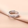 Anillo Vintage de Carpa Lotus para Hombres y Mujeres Simple Personalizado Estilo Étnico Anillo estilo Mori Versátil Ajustable Dedo Índice