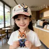 Gorra de Béisbol Infantil Giratoria de Animales Locos Estilo Nuevo Primavera/Verano Gorra Parasol para Niños y Niñas Versátil