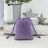 Bolsa de franela para joyería al por mayor directo de fábrica cosméticos audífonos batería móvil almacenamiento a prueba de polvo bolsillo para guardar joyas