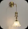 Lámpara colgante de noche de cobre macizo estilo francés con lazo, luz decorativa para entrada, pasillo, barra de bar, lámpara colgante pequeña vintage, etc.