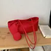 Bolsa tote minimalista de alta qualidade transfronteiriça para mulheres, novo modelo 2026, bolsa de ombro versátil e de grande capacidade para o dia a dia, bolsa de mão e bolsa de ombro