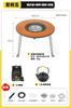 Estufa para Barbacoa al Aire Libre Barbacoa Doméstica Portátil Plegable Mesa para Barbacoa Barbacoa de Carbón Cocina para Patio al Aire Libre Barbacoa para Té